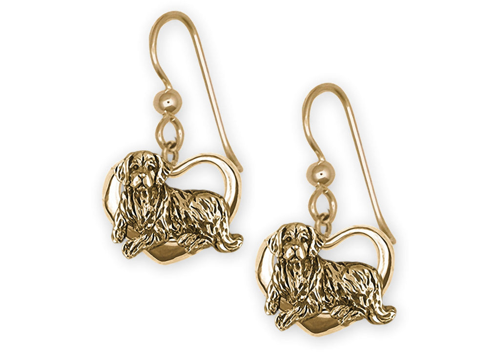 Golden Retriever Charms Golden Retriever Earrings 14k Gold Golden Retriever Jewelry Golden Retriever jewelry