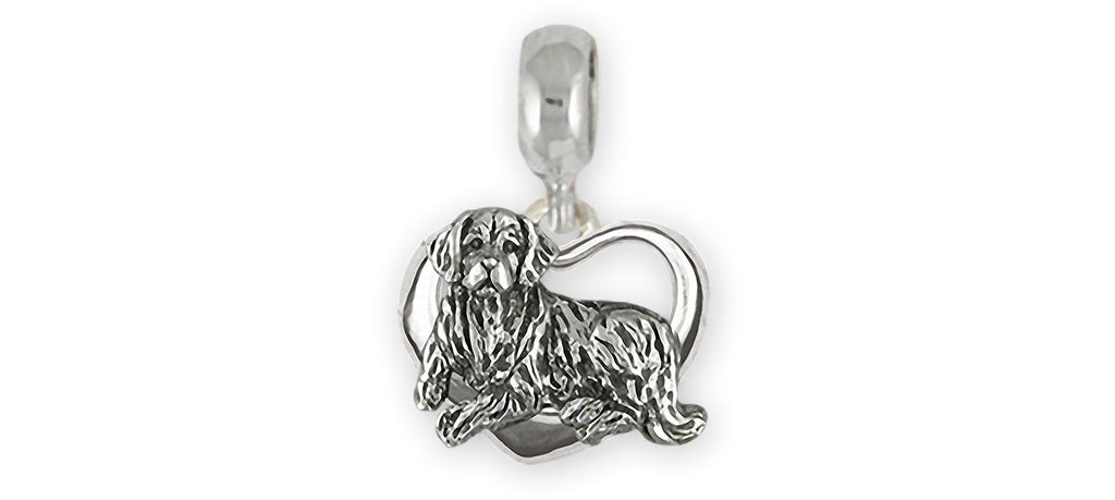 Golden Retriever Charms Golden Retriever Charm Slide Sterling Silver Golden Retriever Jewelry Golden Retriever jewelry