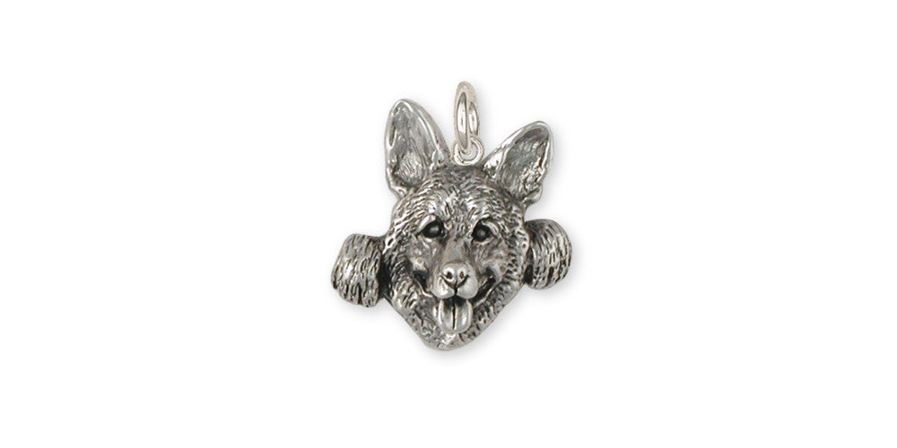 German Shepherd Charms German Shepherd Charm Sterling Silver Dog Jewelry German Shepherd jewelry