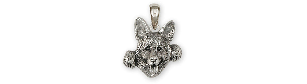 German Shepherd Charms German Shepherd Pendant Sterling Silver German Shepherd Jewelry German Shepherd jewelry