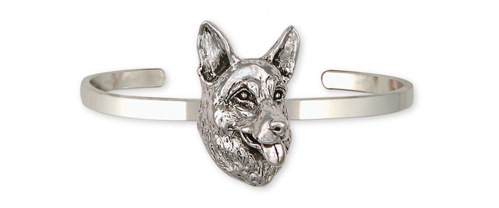 German Shepherd Charms German Shepherd Bracelet Sterling Silver Dog Jewelry German Shepherd jewelry