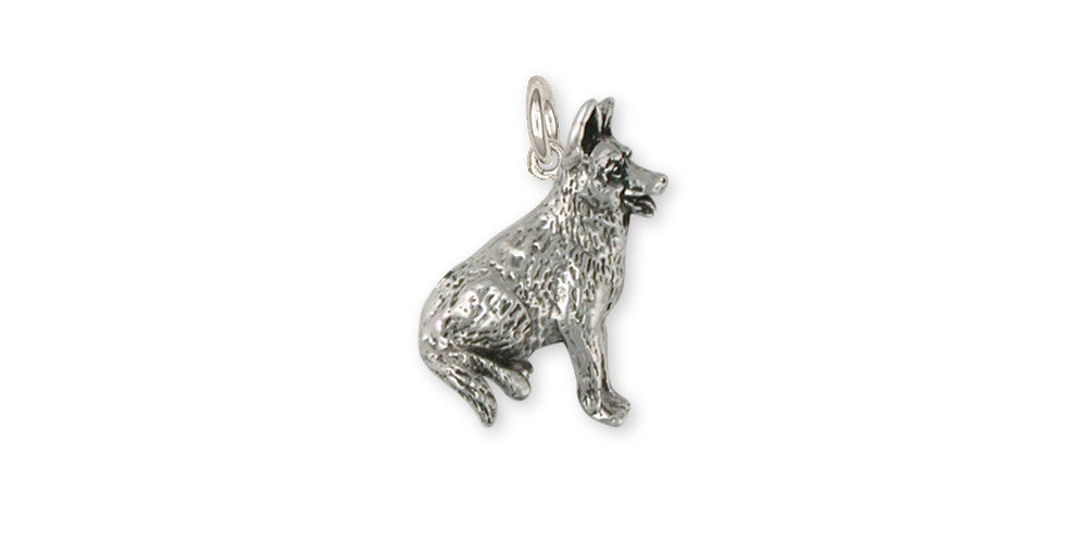 German Shepherd Charms German Shepherd Charm Sterling Silver Dog Jewelry German Shepherd jewelry