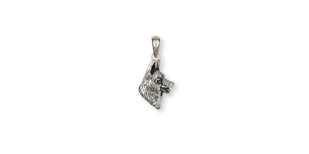 German Shepherd Charms German Shepherd Pendant Sterling Silver Dog Jewelry German Shepherd jewelry