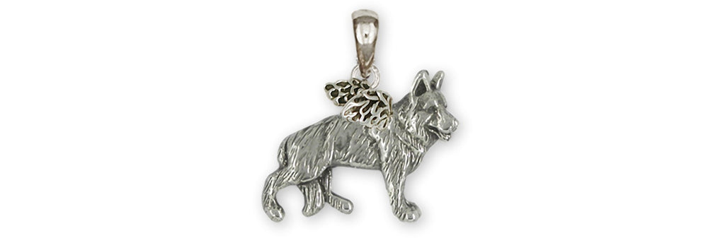 German Shepherd Charms German Shepherd Pendant Sterling Silver German Shepherd Jewelry German Shepherd jewelry