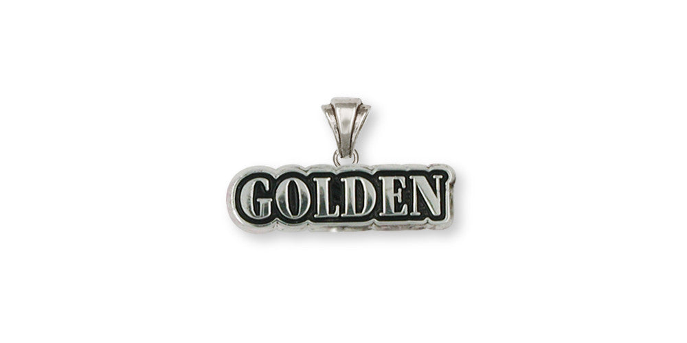 Golden Retriever Charms Golden Retriever Pendant Sterling Silver Dog Jewelry Golden Retriever jewelry