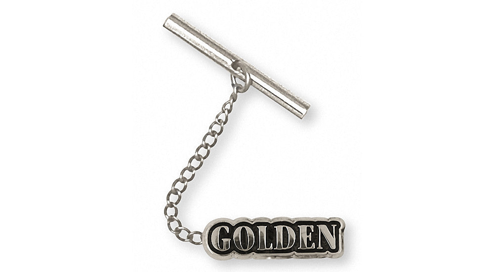 Golden Retriever Charms Golden Retriever Tie Tack Sterling Silver Dog Jewelry Golden Retriever jewelry