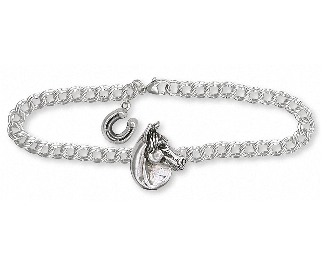 Horse Charms Horse Bracelet Sterling Silver Horse Jewelry Horse jewelry