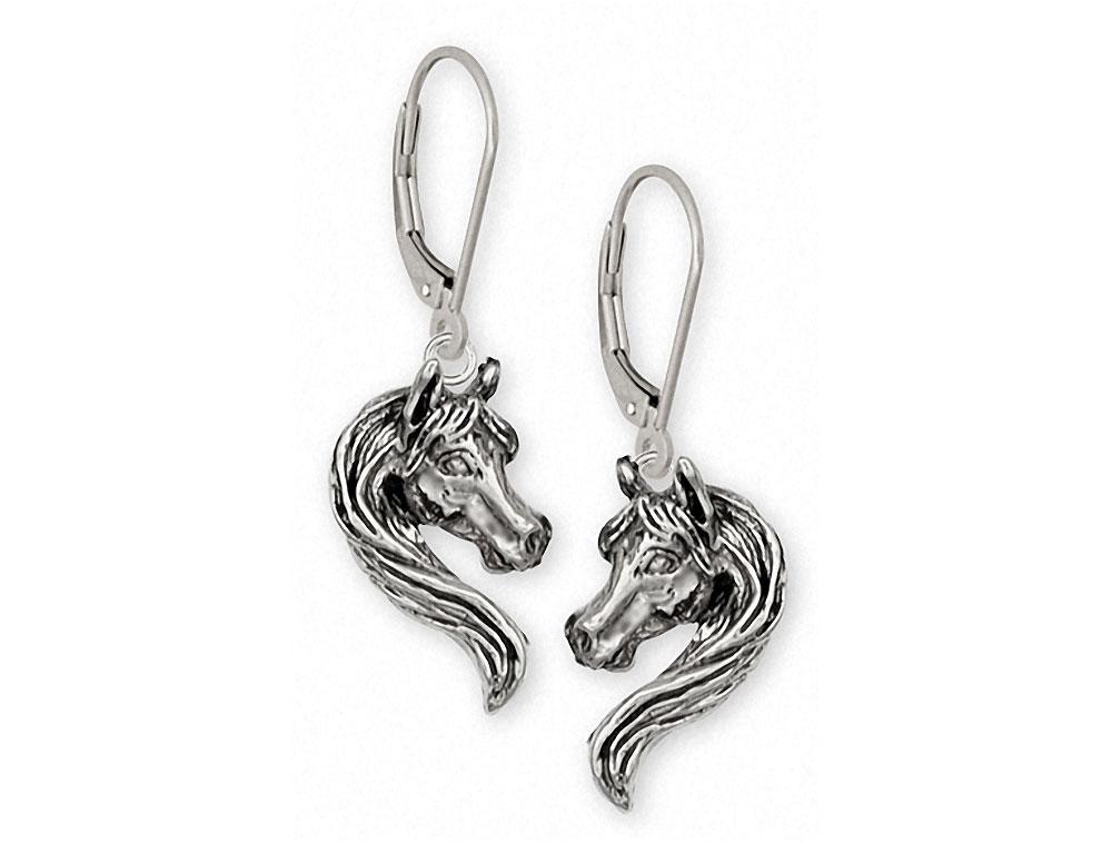 Horse Charms Horse Earrings Sterling Silver Horse Jewelry Horse jewelry