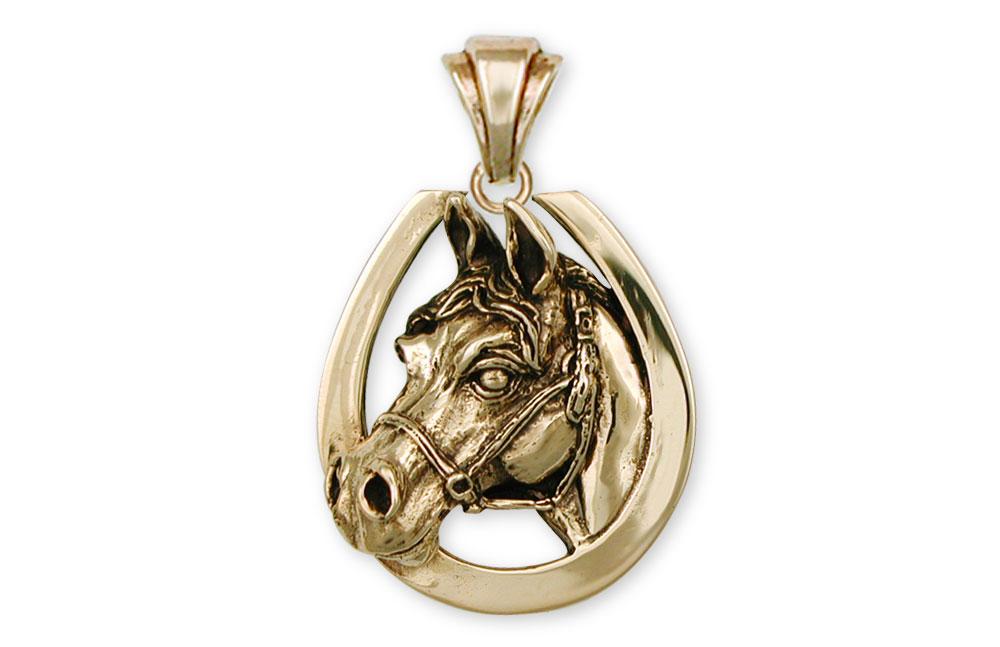 Horse Charms Horse Pendant 14k Gold Horse Jewelry Horse jewelry