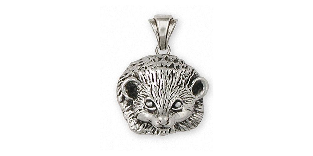 Hedgehog Charms Hedgehog Pendant Sterling Silver Hedgehog Jewelry Hedgehog jewelry