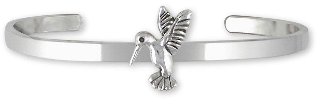 Hummingbird Bracelet Jewelry Sterling Silver Handmade Bird Bracelet HM2-CB