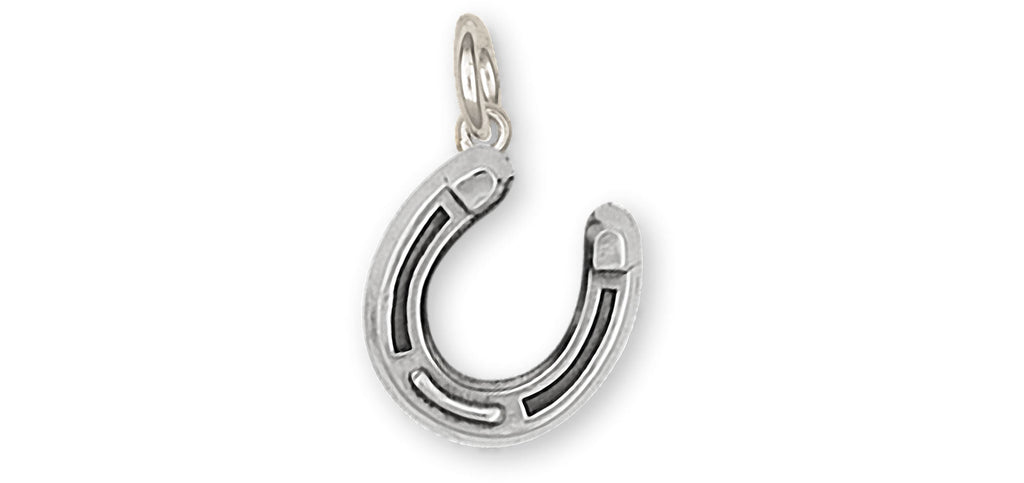 Horseshoe Charms Horseshoe Charm Sterling Silver Horseshoe Jewelry Horseshoe jewelry
