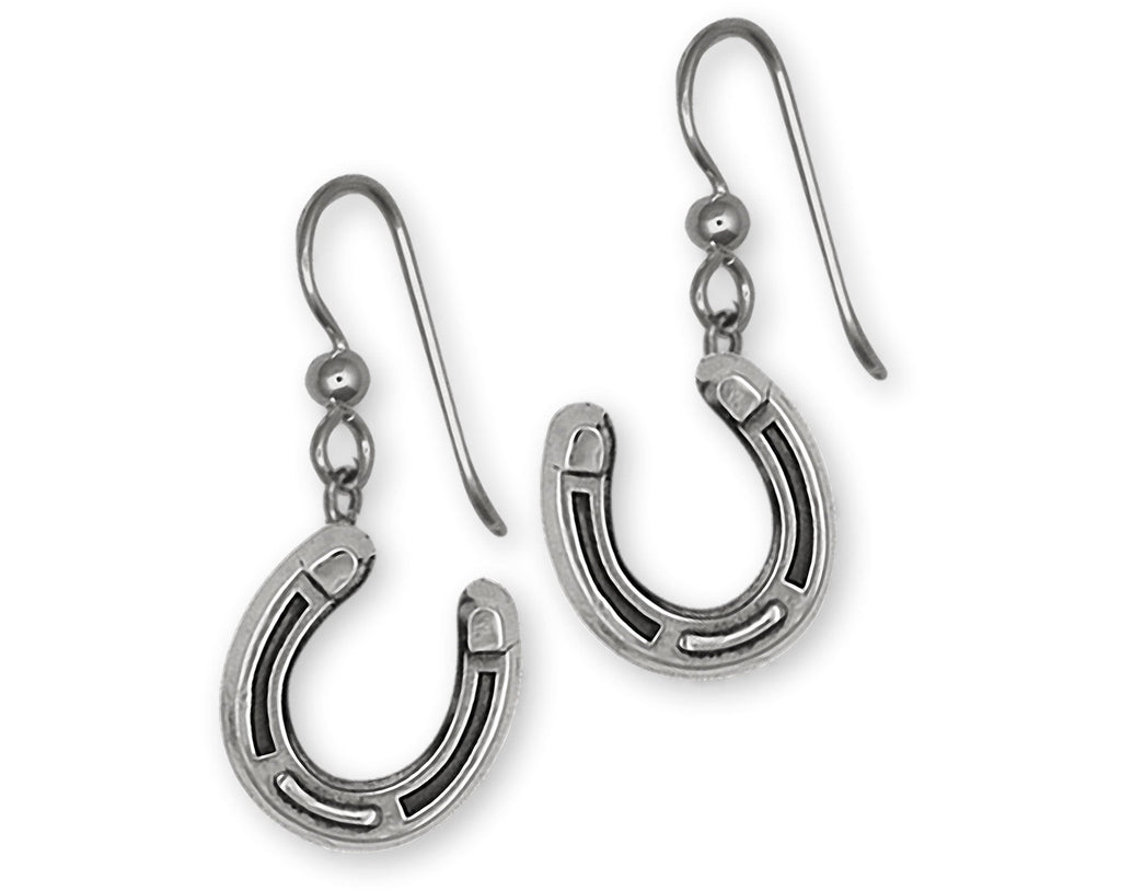 Horseshoe Charms Horseshoe Earrings Sterling Silver Horseshoe Jewelry Horseshoe jewelry