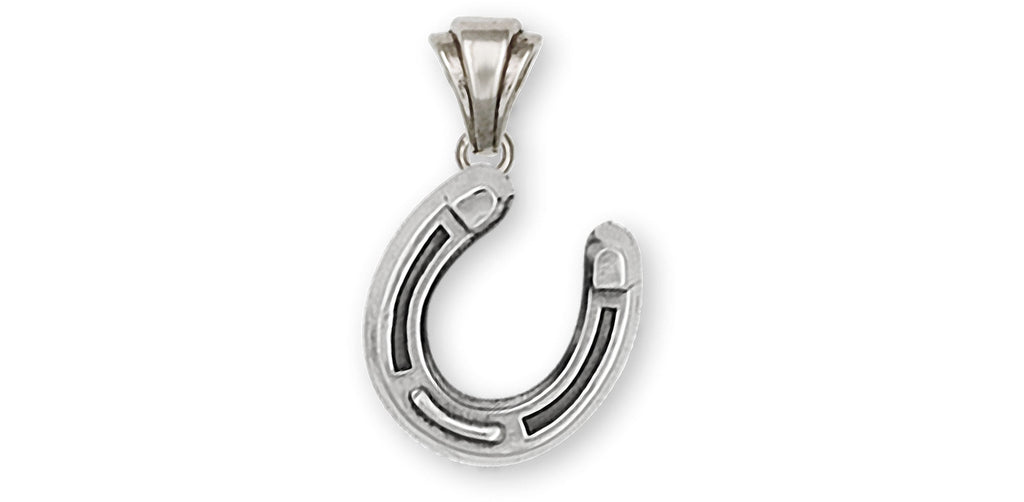 Horseshoe Charms Horseshoe Pendant Sterling Silver Horseshoe Jewelry Horseshoe jewelry
