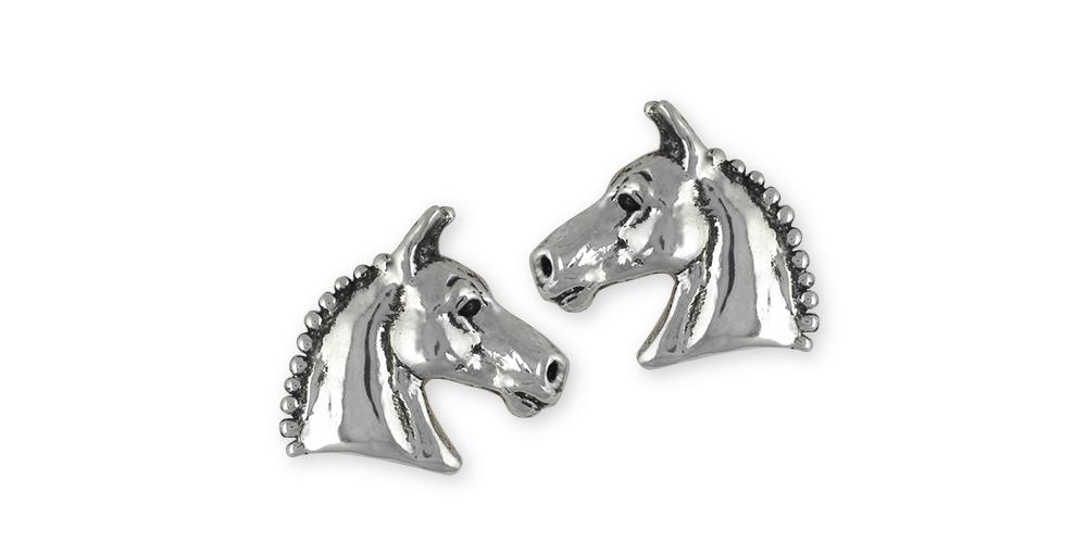 Horse Charms Horse Cufflinks Sterling Silver Horse Jewelry Horse jewelry