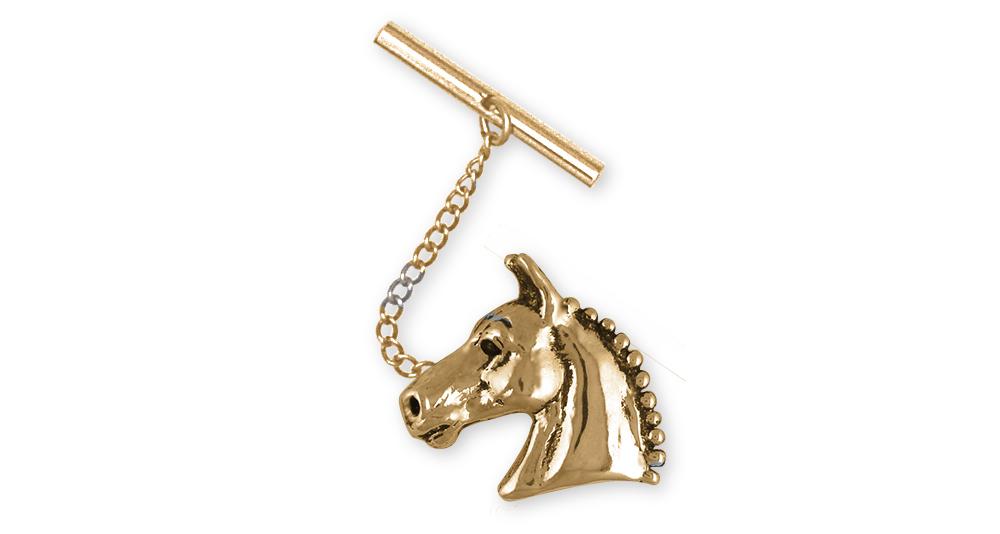 Horse Charms Horse Tie Tack 14k Gold Horse Jewelry Horse jewelry