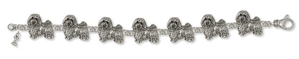 Havanese Bracelet Handmade Sterling Silver Dog Jewelry HV1-BR