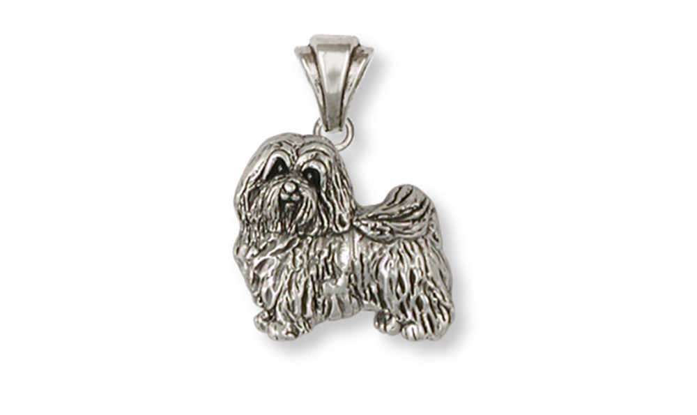 Havanese Pendant Handmade Sterling Silver Dog Jewelry HV1-P