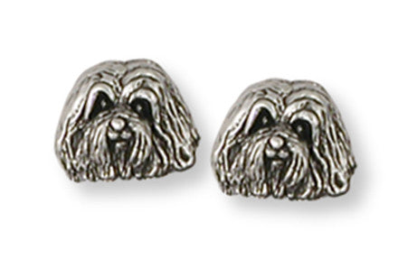 Havanese Earrings Handmade Sterling Silver Dog Jewelry HV2-E