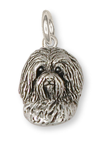 Havanese Charm Handmade Sterling Silver Dog Jewelry HV3-C