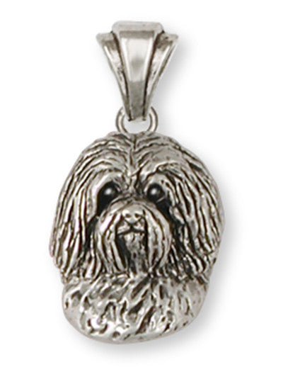 Havanese Pendant Handmade Sterling Silver Dog Jewelry HV3-P