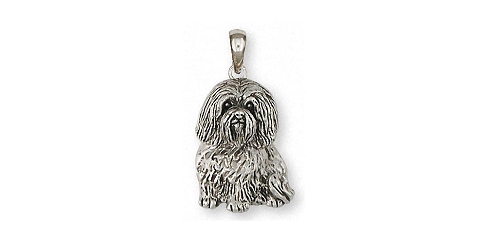 Havanese Charms Havanese Pendant Sterling Silver Dog Jewelry Havanese jewelry