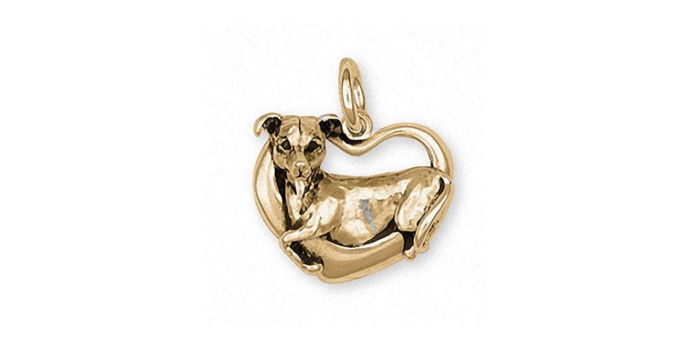 Italian Greyhound Charms Italian Greyhound Charm 14k Gold Dog Jewelry Italian Greyhound jewelry