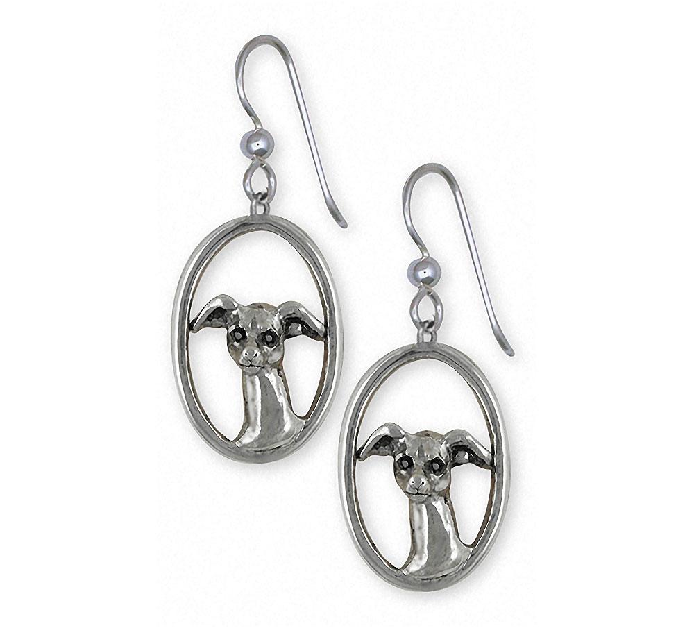 Italian Greyhound Charms Italian Greyhound Earrings Sterling Silver Ig Jewelry Italian Greyhound jewelry