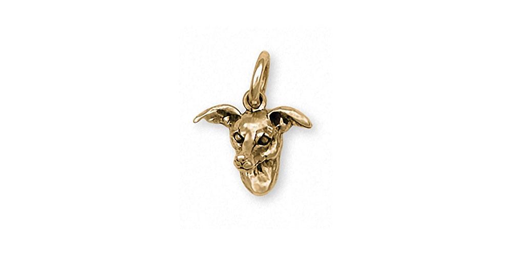 Italian Greyhound Charms Italian Greyhound Charm 14k Gold Dog Jewelry Italian Greyhound jewelry