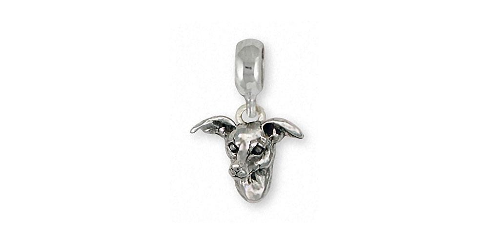 Italian Greyhound Charms Italian Greyhound Charm Slide Sterling Silver Dog Jewelry Italian Greyhound jewelry