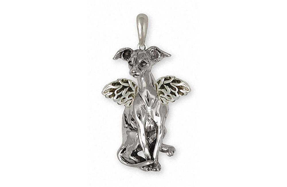 Italian Greyhound Charms Italian Greyhound Pendant Sterling Silver Dog Jewelry Italian Greyhound jewelry