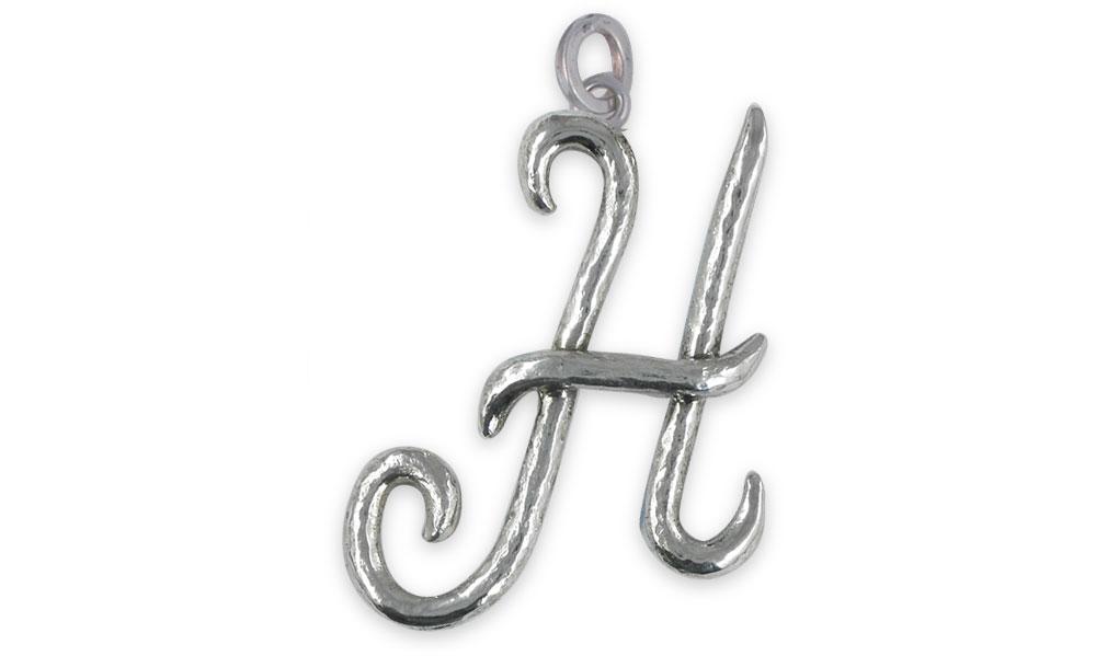 Initial Charms Initial Pendant Sterling Silver Personalized Initial Jewelry Initial jewelry