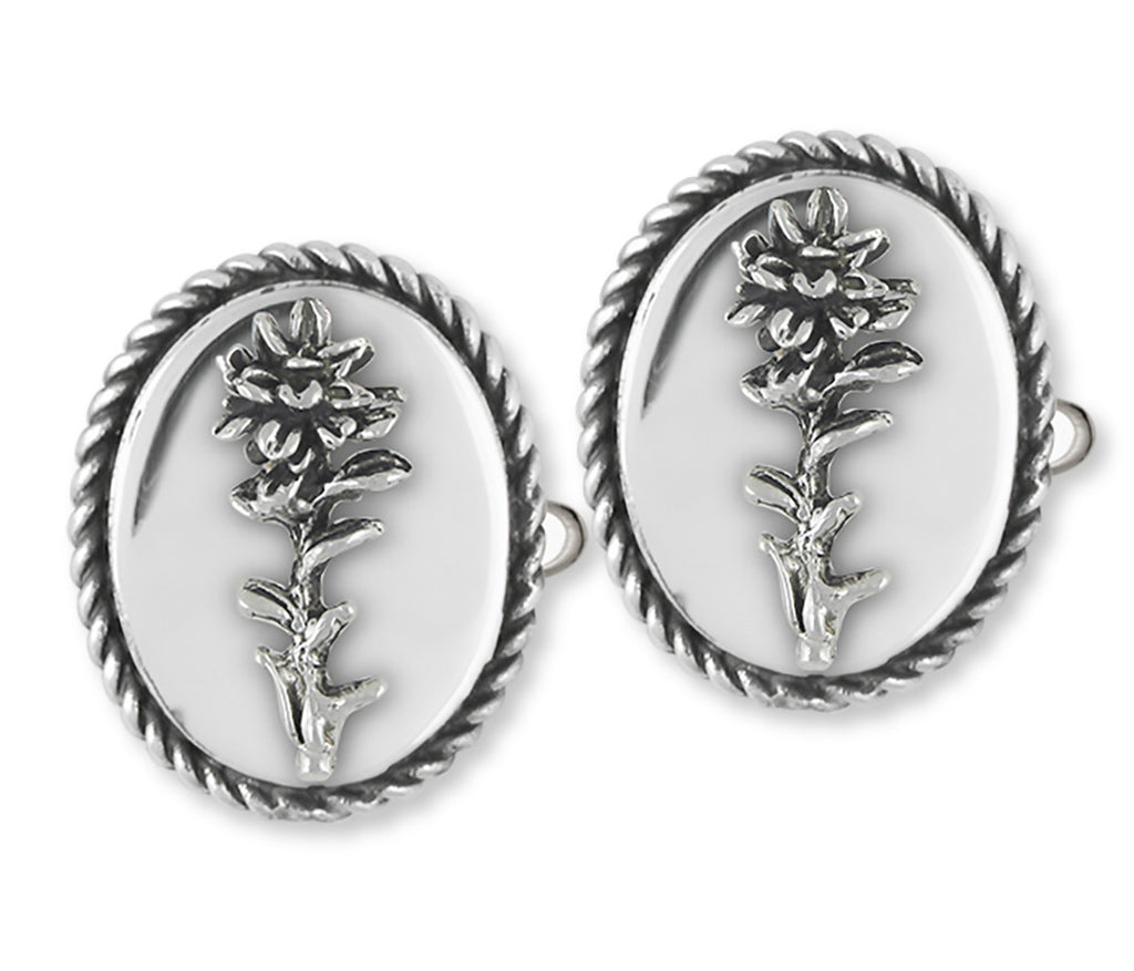 Indian Paintbrush Charms Indian Paintbrush Cufflinks Sterling Silver Flower Jewelry Indian Paintbrush jewelry