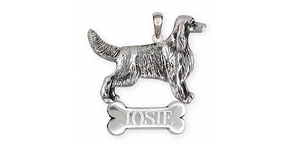 Irish Setter Charms Irish Setter Pendant Sterling Silver Dog Jewelry Irish Setter jewelry