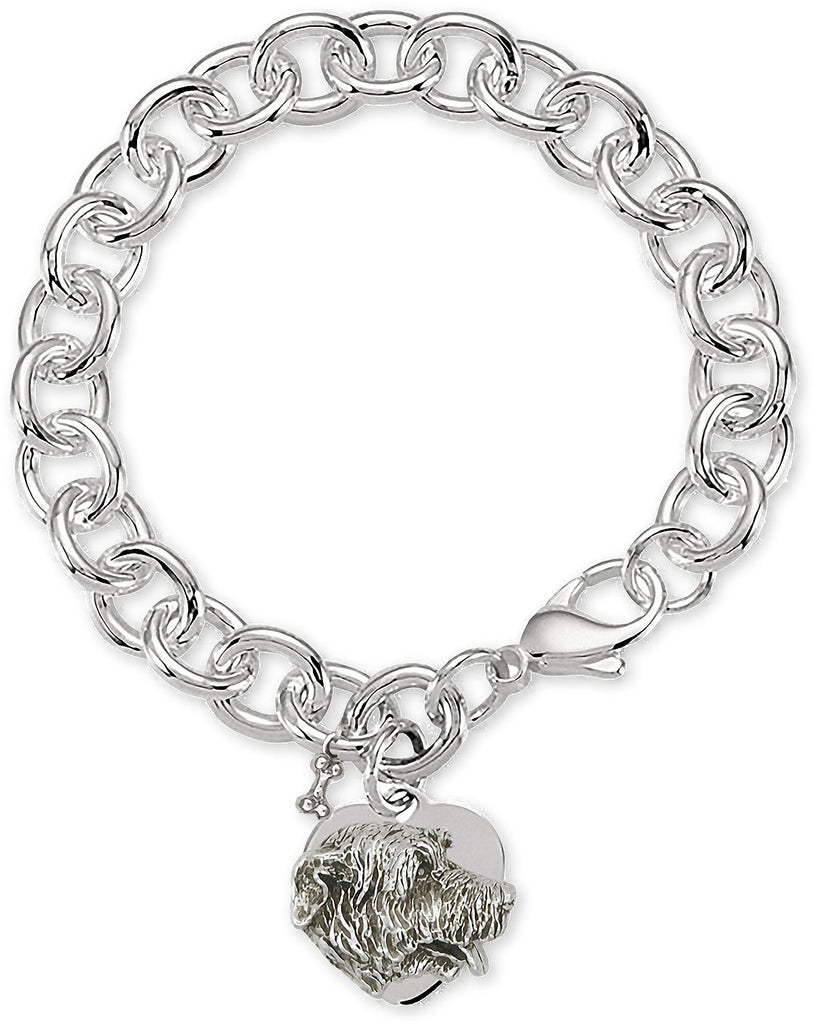 Irish Wolfhound Charms Irish Wolfhound Bracelet Sterling Silver Dog Jewelry Irish Wolfhound jewelry