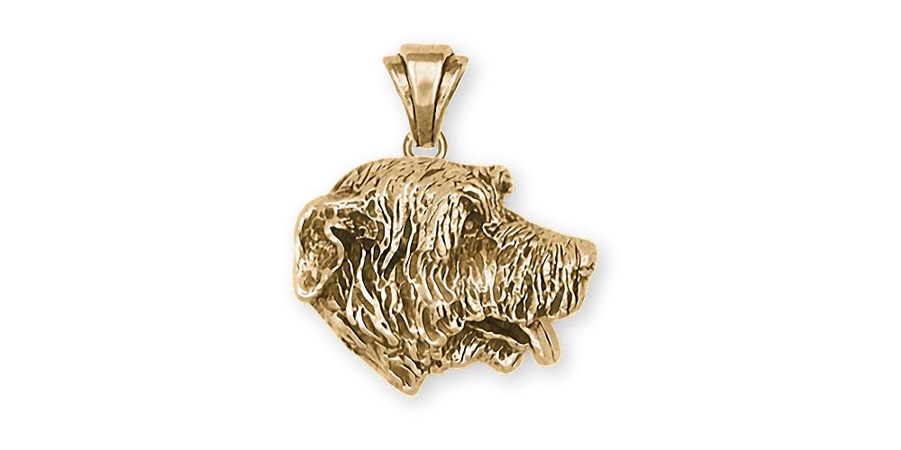 Irish Wolfhound Charms Irish Wolfhound Pendant 14k Gold Dog Jewelry Irish Wolfhound jewelry