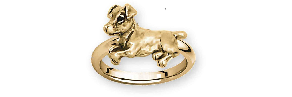Jack Russell Charms Jack Russell Ring 14k Gold Jack Russell Terrier Jewelry Jack Russell jewelry