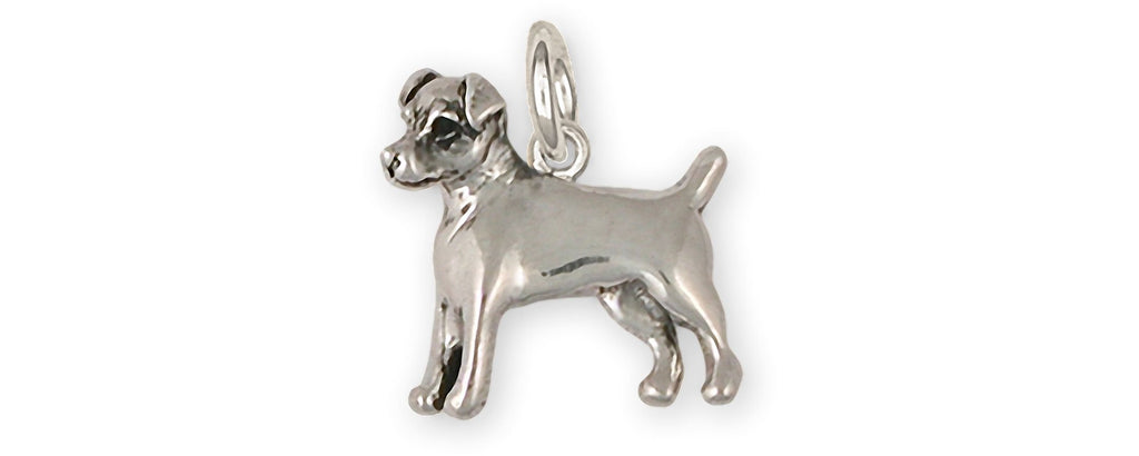 Jack Russell Charms Jack Russell Charm Sterling Silver Jack Russell Terrier Jewelry Jack Russell jewelry