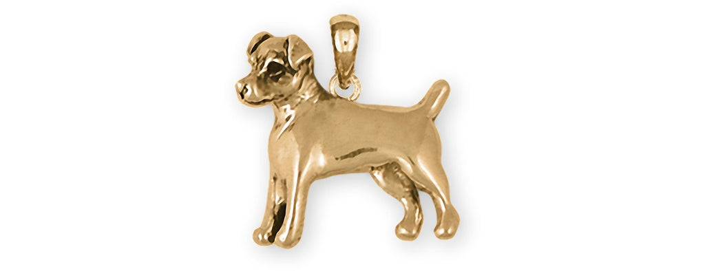 Jack Russell Charms Jack Russell Pendant 14k Gold Jack Russell Terrier Jewelry Jack Russell jewelry