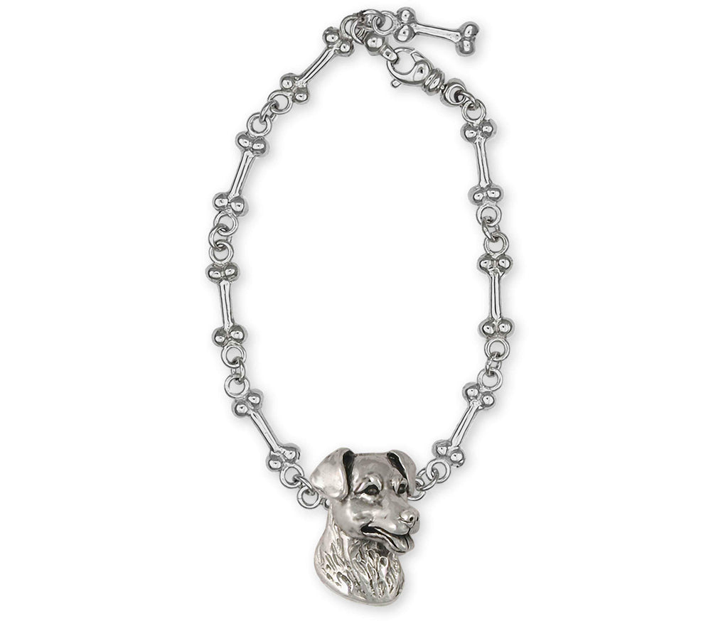 Jack Russell Charms Jack Russell Bracelet Sterling Silver Jack Russell Terrier Jewelry Jack Russell jewelry