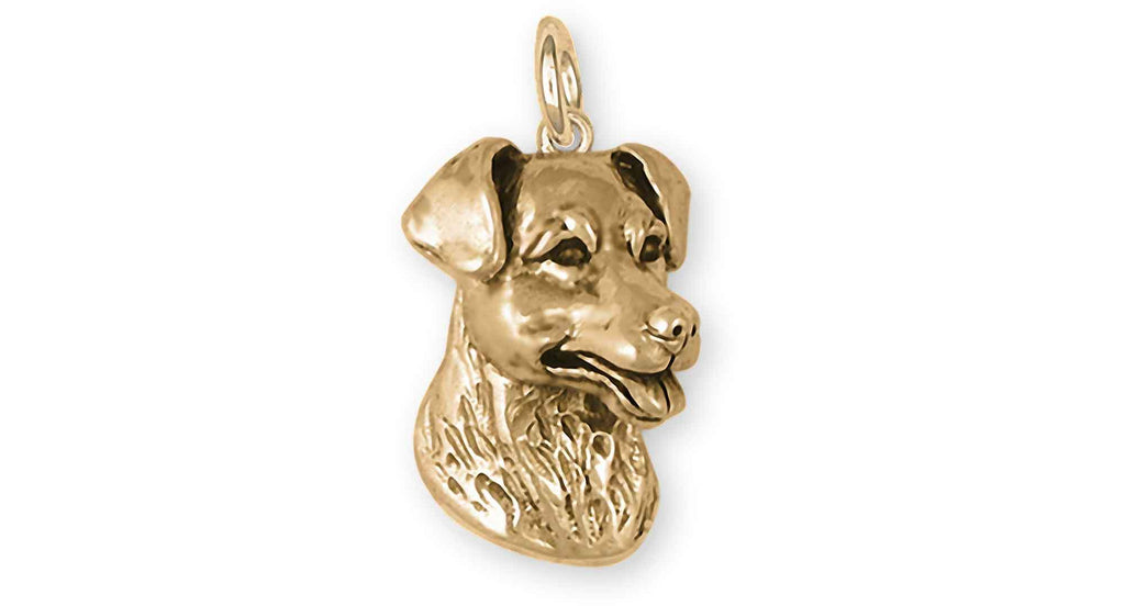 Jack Russell Charms Jack Russell Charm 14k Gold Jack Russell Terrier Jewelry Jack Russell jewelry