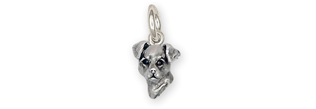 Jack Russell Terrier Charms Jack Russell Terrier Charm Sterling Silver Jack Russell Terrier Jewelry Jack Russell Terrier jewelry