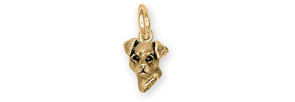 Jack Russell Terrier Charms Jack Russell Terrier Charm 14k Gold Jack Russell Terrier Jewelry Jack Russell Terrier jewelry