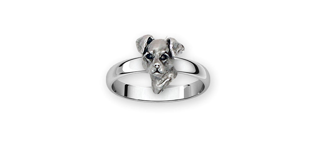 Jack Russell Terrier Charms Jack Russell Terrier Ring Sterling Silver Jack Russell Terrier Jewelry Jack Russell Terrier jewelry
