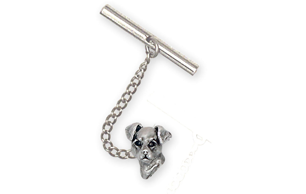 Jack Russell Terrier Charms Jack Russell Terrier Tie Tack Sterling Silver Jack Russell Terrier Jewelry Jack Russell Terrier jewelry