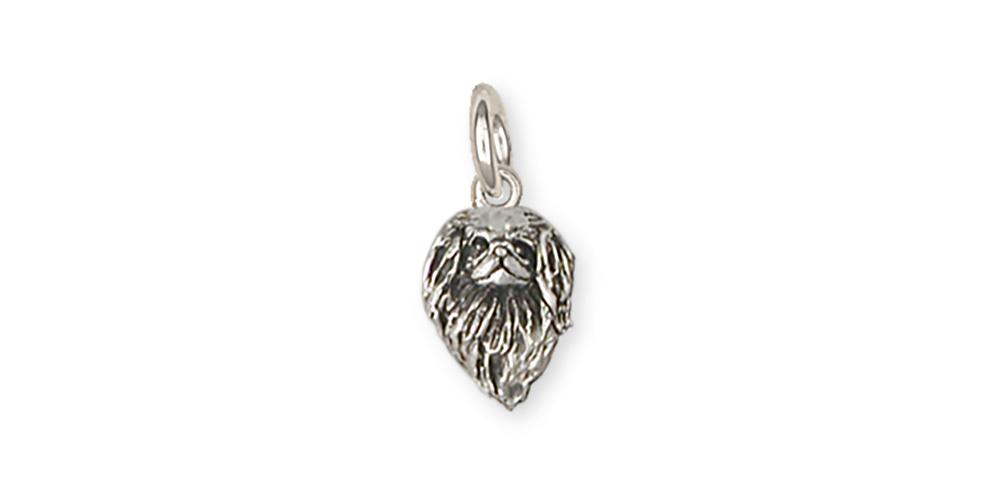 Japanese Chin Charms Japanese Chin Charm Sterling Silver Dog Jewelry Japanese Chin jewelry
