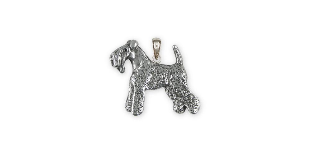 Kerry Blue Terrier Charms Kerry Blue Terrier Pendant Sterling Silver Kerry Blue Terrier Jewelry Kerry Blue Terrier jewelry