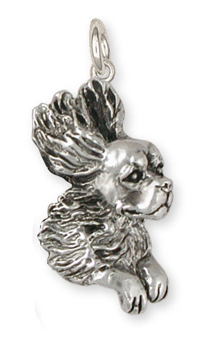 Cavalier King Charles Spaniel Charm Jewelry Handmade Sterling Silver KC15-C