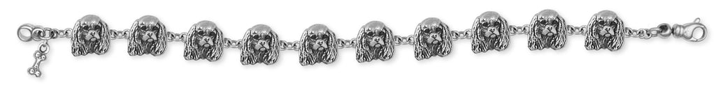 Cavalier King Charles Spaniel Bracelet Jewelry Handmade Sterling Silver KC20-BR