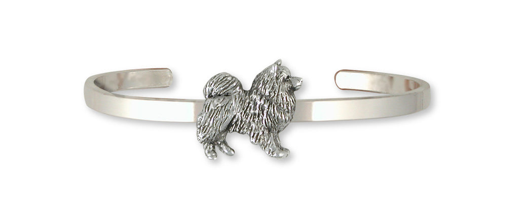 Keeshond Charms Keeshond Bracelet Sterling Silver Dog Jewelry Keeshond jewelry